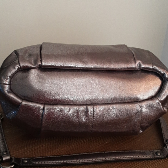 Coach Madison Sophia Metallic Satchel,EUC - Picture 7 of 16